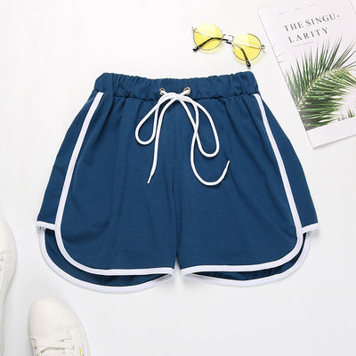 Women's Elastic Wide-leg Pants Shorts