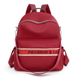 Women's Oxford Coth Light Casual Backpack