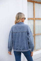 Retro Wash Jeans Coat Jacket