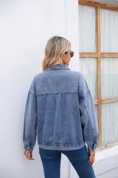 Retro Wash Jeans Coat Jacket