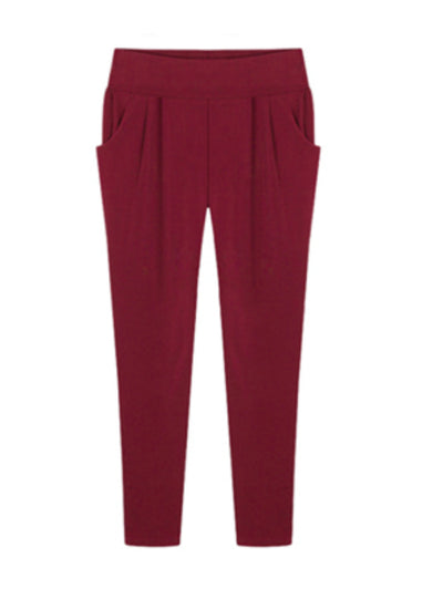 Ankle Length Loose Casual Harem Female Pants 