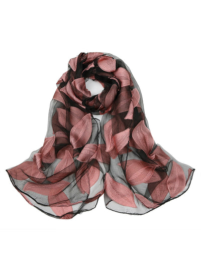 Women's Long Shawl Echarpe Organza Lady