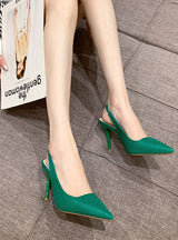 Single Pointed High Heel Shoes