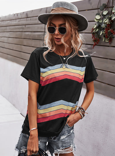 Summer Short Sleeve Shirt T-shirt