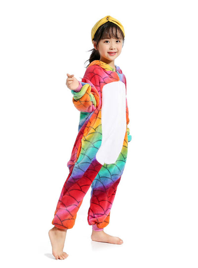 Fish Rainbow Unicorn Kigurumi Onesie Child Kids