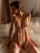 Ice Sexy Split Sexy Pajamas Set