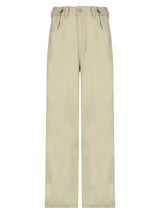 Lazy Wind Loose Slim Waist Adjustable Jeans