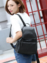 Vintage College Student School Backpack Bags Teenagers