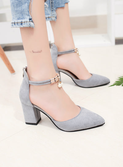 Toe Pumps Dress Shoes High Heels Boat 