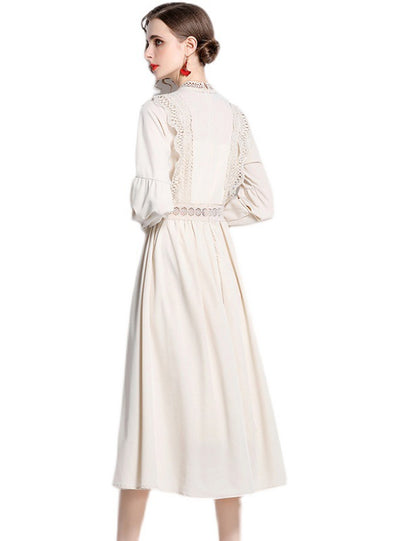 Palace Lace Long Sleeve Dress