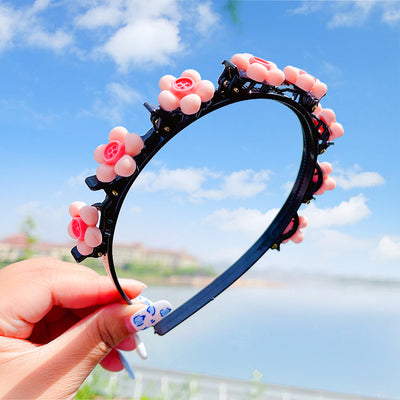 Cute Flower Hair Band for Girls Child Hair Clip