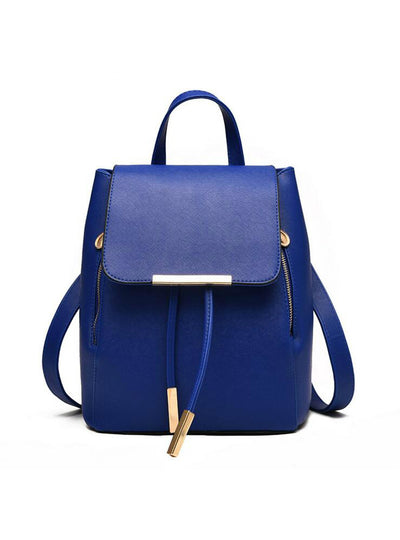 PU Leather Mochila School Bags Teenagers Girls 