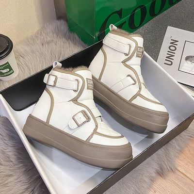 Thick-soled High-top Warm Snow Boots
