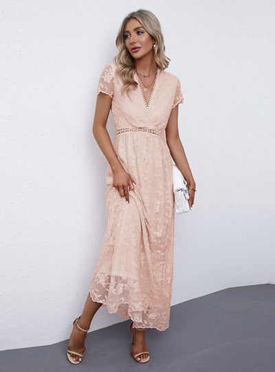 New Arrive Long Sleeve Lace Dress