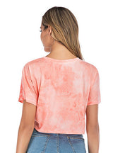 Tie-dyed Short Sleeve T-shirt