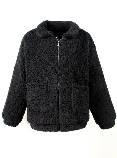 Fur Coat Women's Long Sleeve Plush Loose Coat