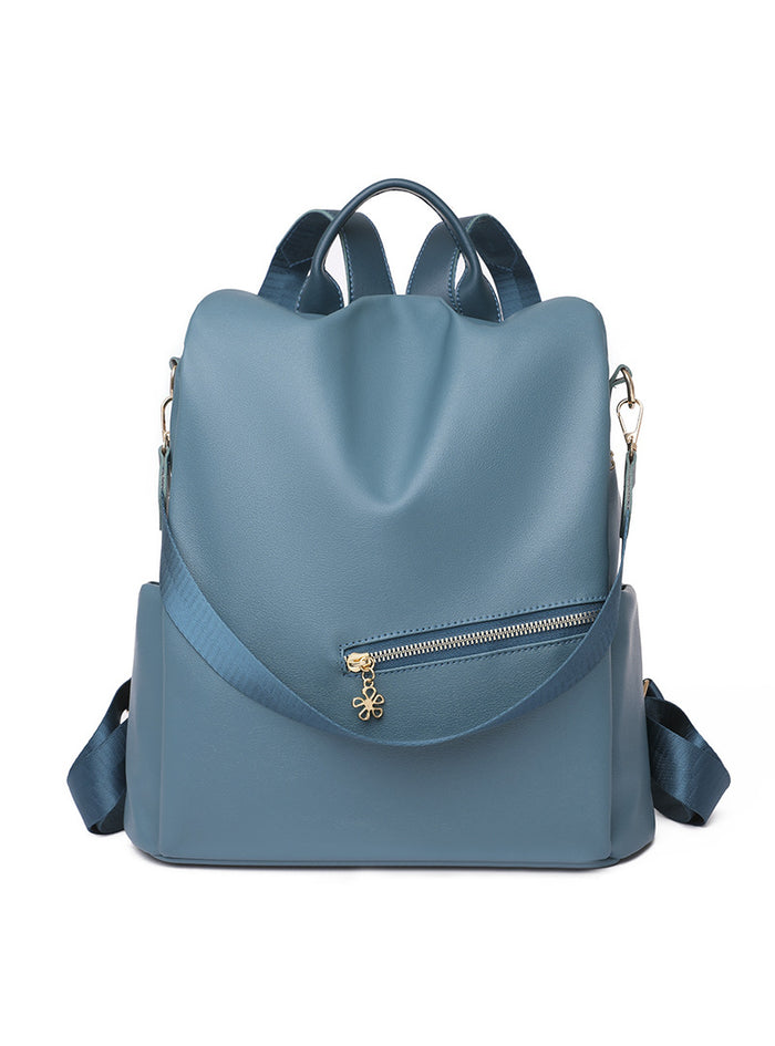 PU Soft Leather Eisure Backpack