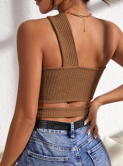 Sexy Hollow Knit Vest
