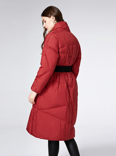 White Duck Down Winter Coat