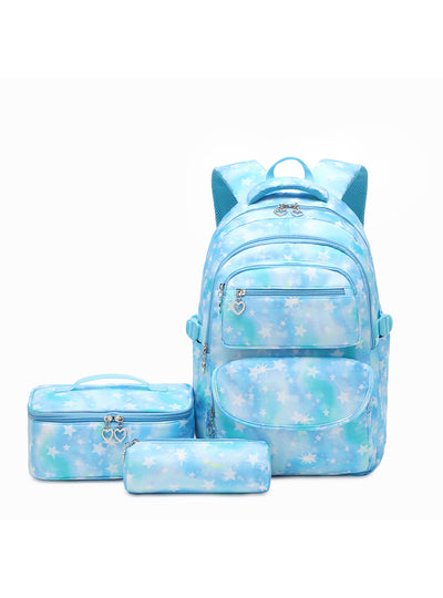 Printed Water-repellent Backpack for Students