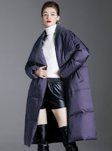Winter Thickened White Duck Down Coat