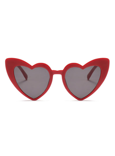 Love Heart Sunglasses Women Cat Eye