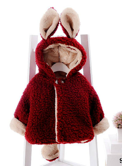 Winter Coat Faux Fur Jackets For Girls