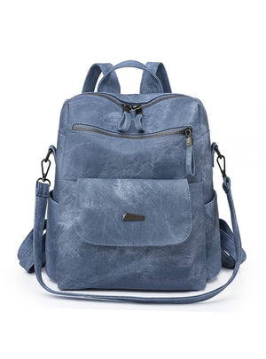 Retro Backpack Large Capacity Woman