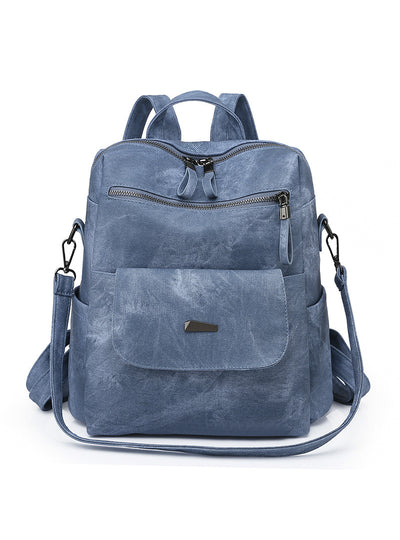 Retro Backpack Large Capacity Woman