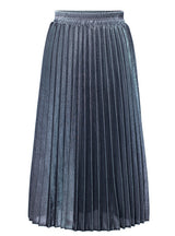 Pleated Skirt High Waist Slim Waist Beach Dress 