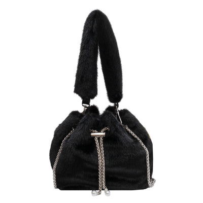 Chain Messenger Portable Bucket Bag
