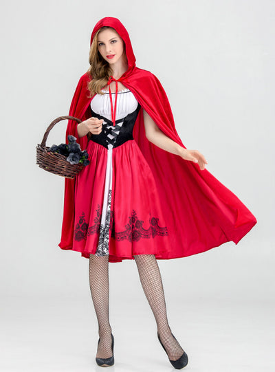 Halloween Little Red Riding Hood Costume Cosplay