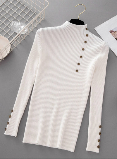 Women Slim Soft Jumper Sweater Female Knit Tops