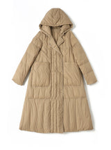 Women Long Loose Down Jacket