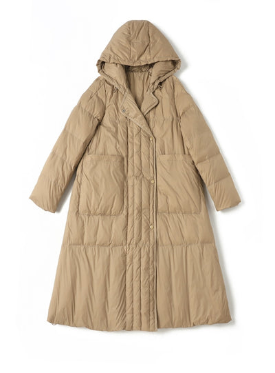 Women Long Loose Down Jacket