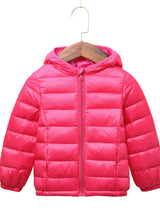 Winter Hooded Children Down Jackets For Girls
