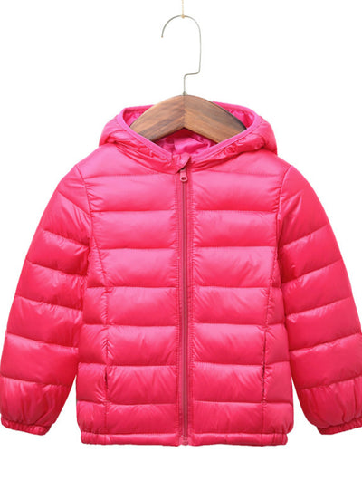 Winter Hooded Children Down Jackets For Girls