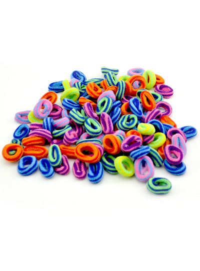 100pcs Baby Kids Girl Ponytail Holders Hair Accessories 