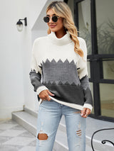 Women Pullover Lapel Sweater