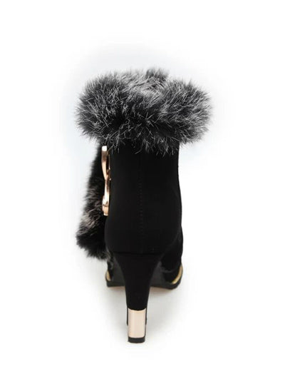  Women Boots High Heels Ankle Boots Platform