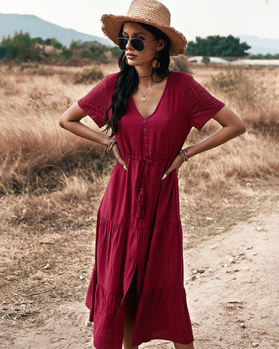 Holiday Style Big Swing Dress