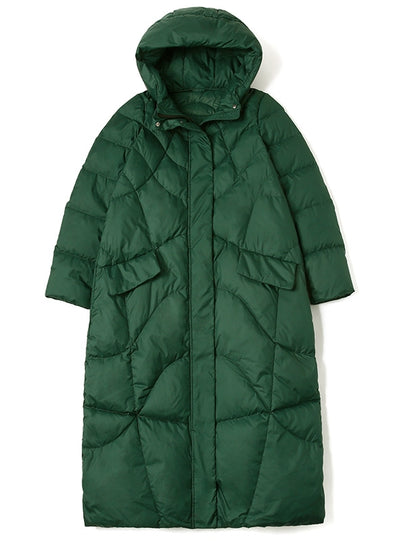 Thick Hooded Loose Down Jacket Coat