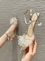 Crystal High-heeled Shoes
