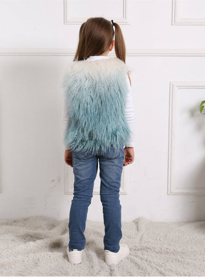 Imitation Fur Vest Children's Plush Coat