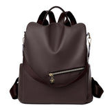 PU Soft Leather Eisure Backpack