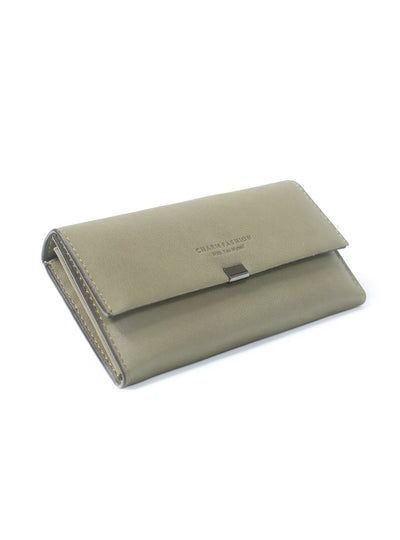 Women Letter Standard Hasp Money Purse Card Holder