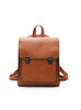 Women Backpack PU Leather Girls School Bag
