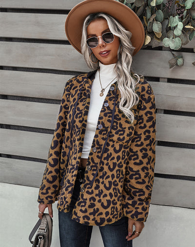 Double Fleece Long Sleeve Coat