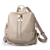 Metal Retro Soft Backpack Bags