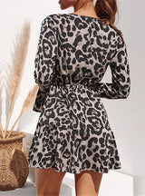 Leopard Print Boho Beach Dresses